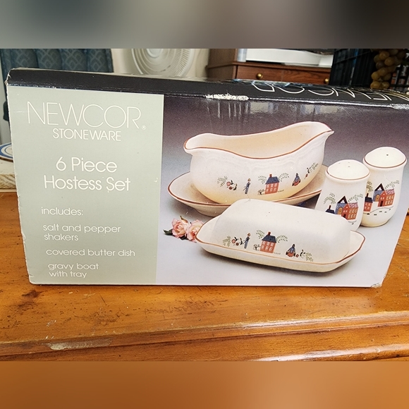 Primitive Hostess Set 6pc In Box - Picture 1 of 7